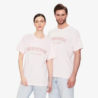 Converse CLASSIC FIT ALL STA CENTE FONT TEE 