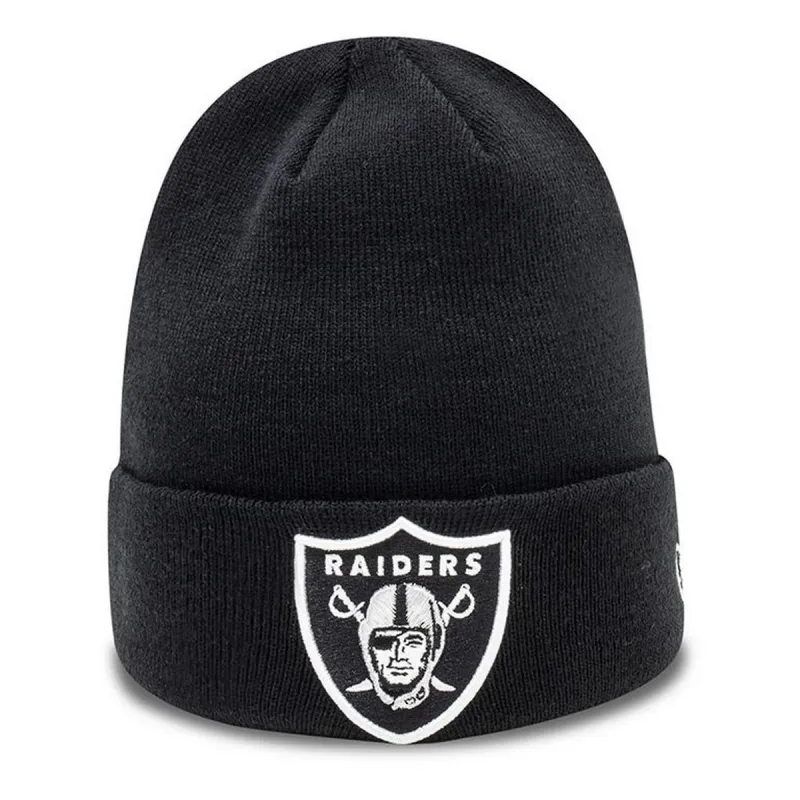 New Era KAPA NFL ESSENTIAL CUFF KNIT OAKRAI BLK 