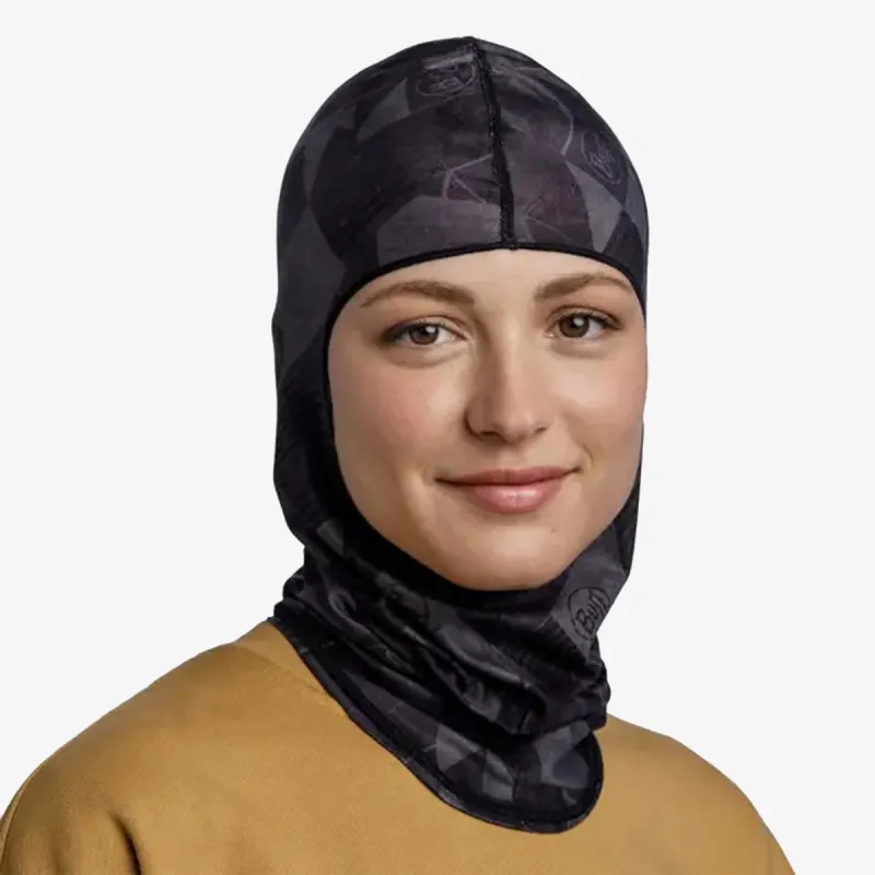 BUFF BUFF ECOSTRETCH BALACLAVA SOLID BLACK 