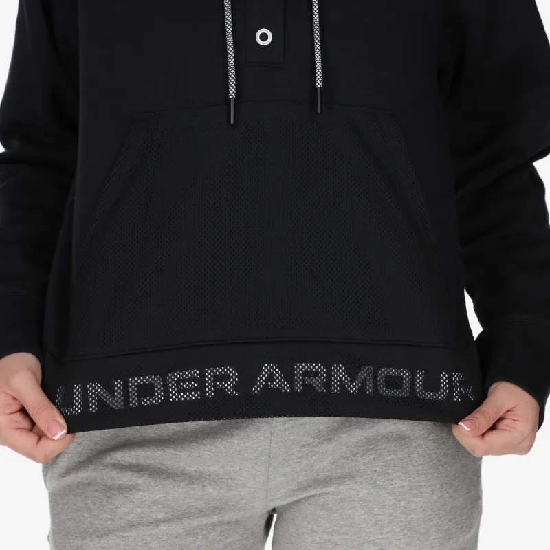 Under Armour Rival Fleece Mesh Hoodie 