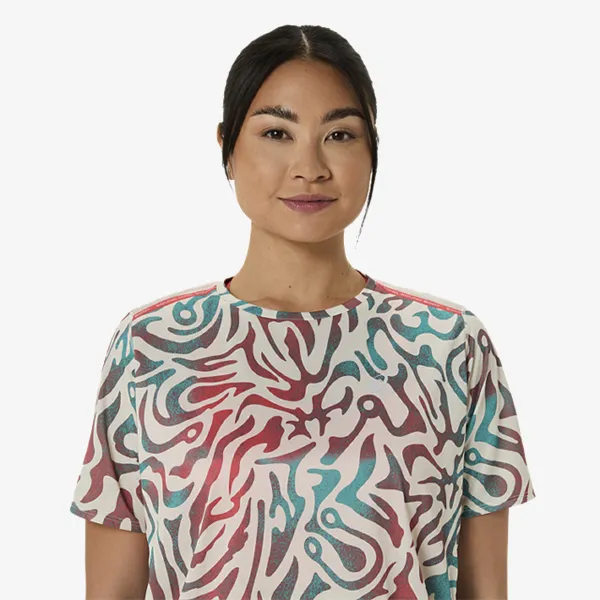 Asics ROAD ALL OVER PRINT SS TOP 