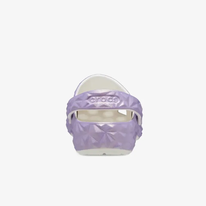 Crocs CLASSIC IRIDESCENT GEO CLOG KIDS 