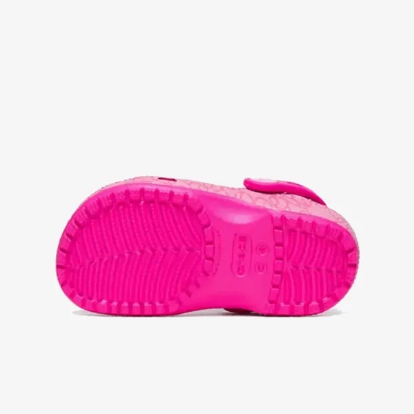 Crocs Mattel Pink Barbie Cls Clg T 