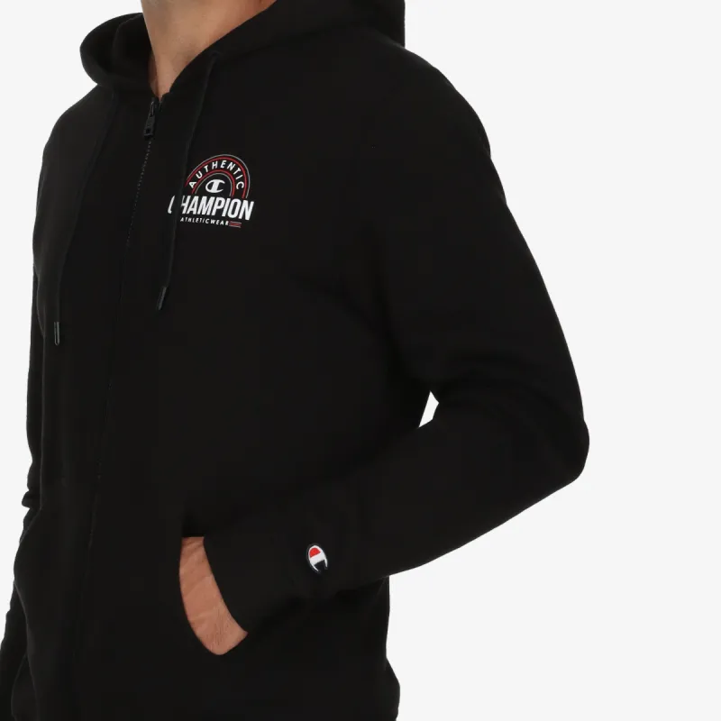 Champion Hooded Full Zip Sweatshirt 