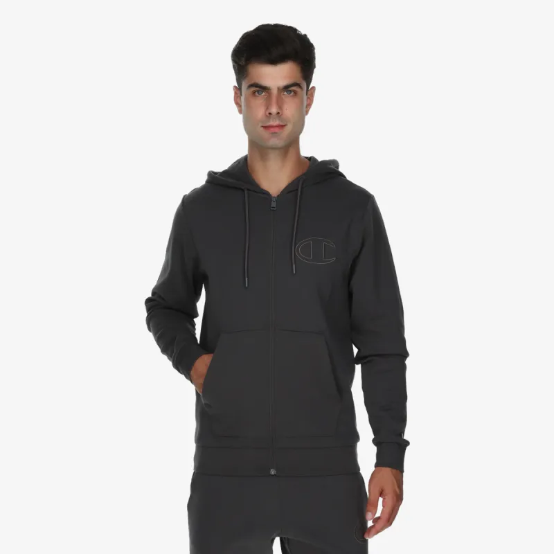Champion Hooded Full Zip Sweatshirt 