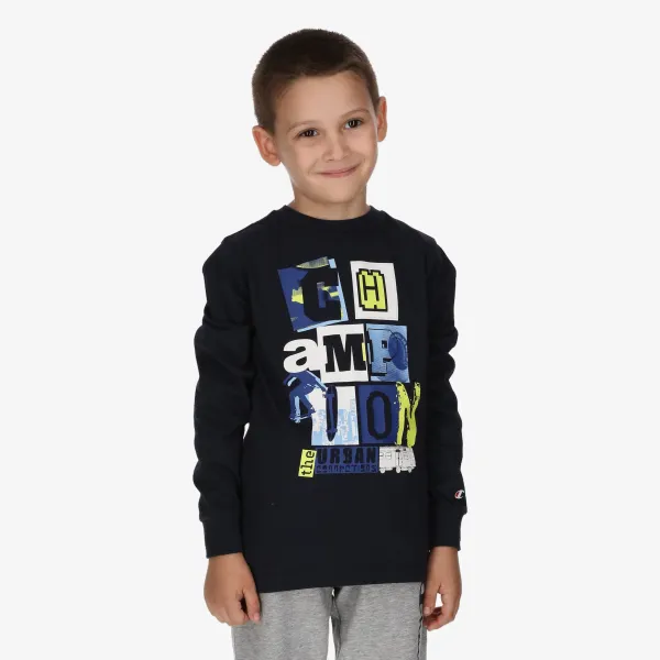 Champion SKATE LS TEE B 