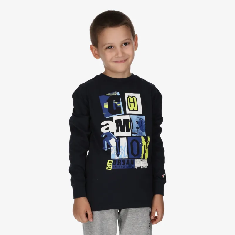 Champion SKATE LS TEE B 