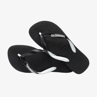 HAVAIANAS HAV. BRASIL LOGO BLACK/BLACK I25 
