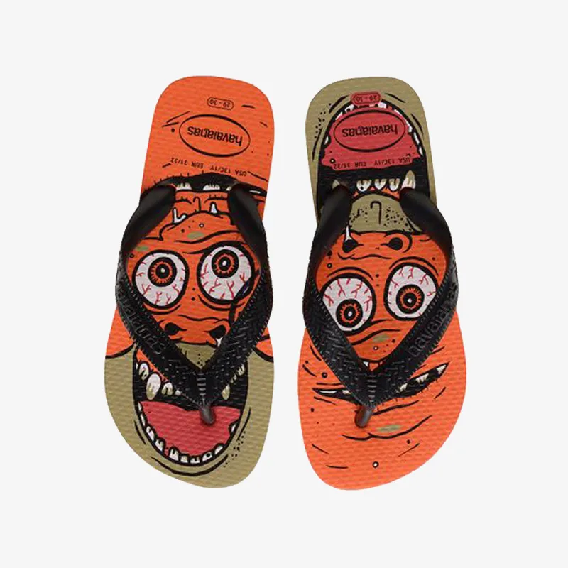 HAVAIANAS KIDS RADICAL NEON ORANGE 