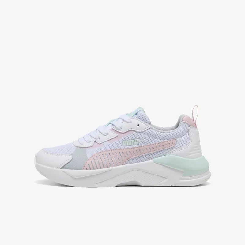 Puma X-Ray 3 LT Jr PUMA White-Rose Mauve-Peac 
