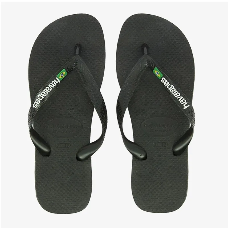 HAVAIANAS HAV. BRASIL LOGO BLACK 