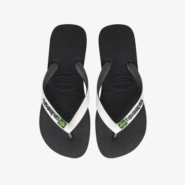 HAVAIANAS BRASIL MIX BLACK WHITE 