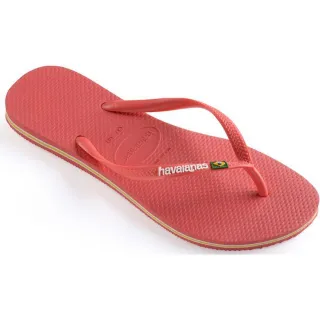 HAVAIANAS SLIM BRASIL LOGO CORALNEW 