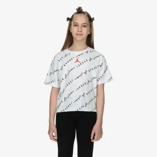 JORDAN JDG SSENTIALS AOP SS TEE 
