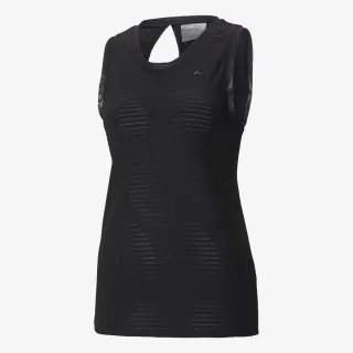 Puma STUDIO BURNOUT TANK PUMA BLACK-BURN OUT 
