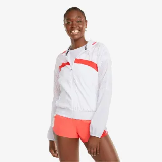 Puma PUMA RUN GRAPHIC HOODED JACKET W 