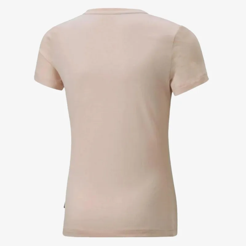 Puma ESS LOGO TEE G ROSE QUARTZ 