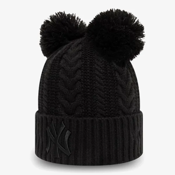 New Era WMNS DOUBLE POM CUFF KNIT NEYYAN  BL 