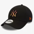 New Era GRADIENT INFILL 9FORTY NEYYAN  BLKRDW 