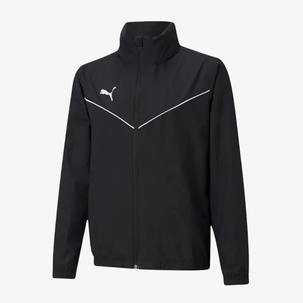 Puma TEAMRISE ALL WEATHER JKT JR PUMA BLACK-P 