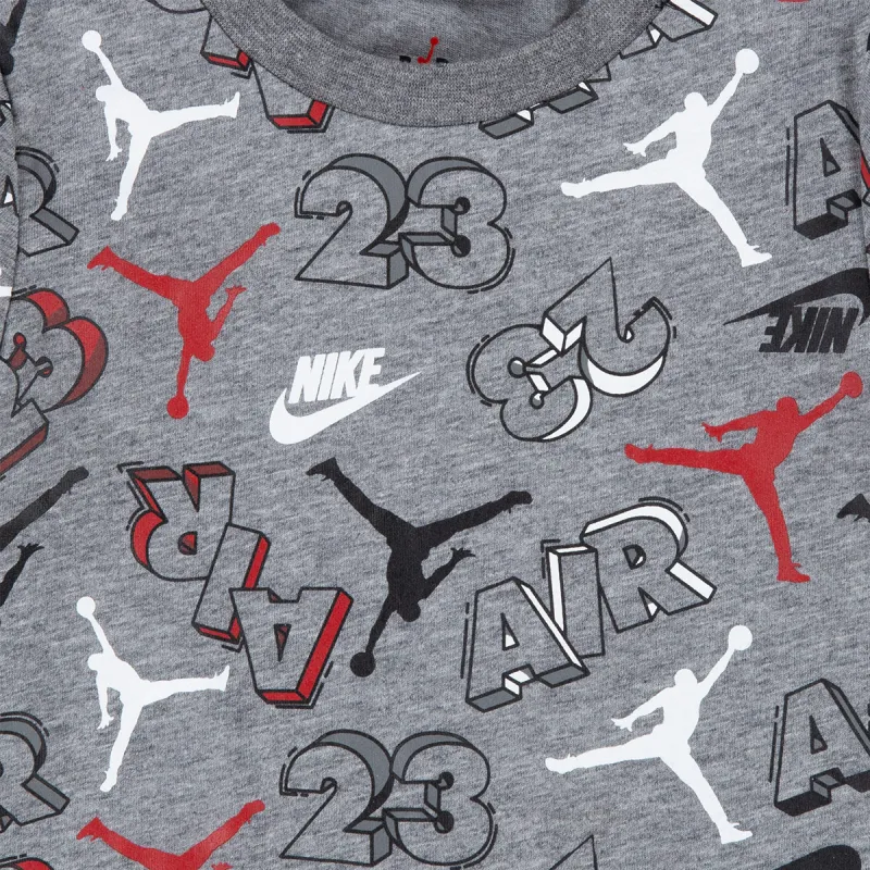 Nike JDB AIR JUMBLED SHORT SET 