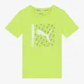 Puma ACTIVE SPORTS TEE B LIGHT LIME 
