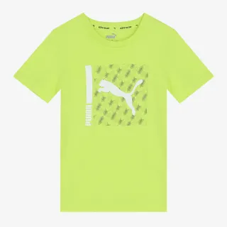 Puma ACTIVE SPORTS TEE B LIGHT LIME 