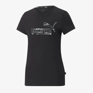 Puma ESS+ ANIMAL LOGO TEE PUMA BLACK 
