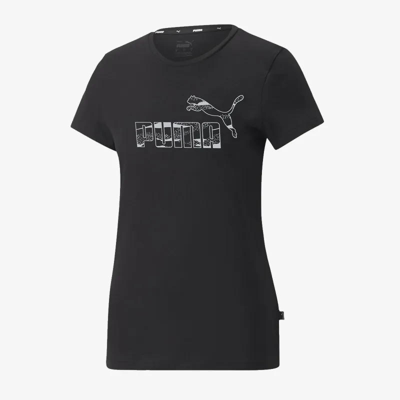 Puma ESS+ ANIMAL LOGO TEE PUMA BLACK 