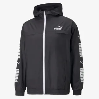 Puma COLOURBLOCK HOODED WINDBREAKER PUMA BLAC 