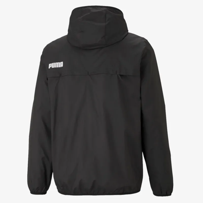 Puma COLOURBLOCK HOODED WINDBREAKER PUMA BLAC 