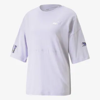 Puma PUMA POWER NOVA SHINE Colorblock Tee 