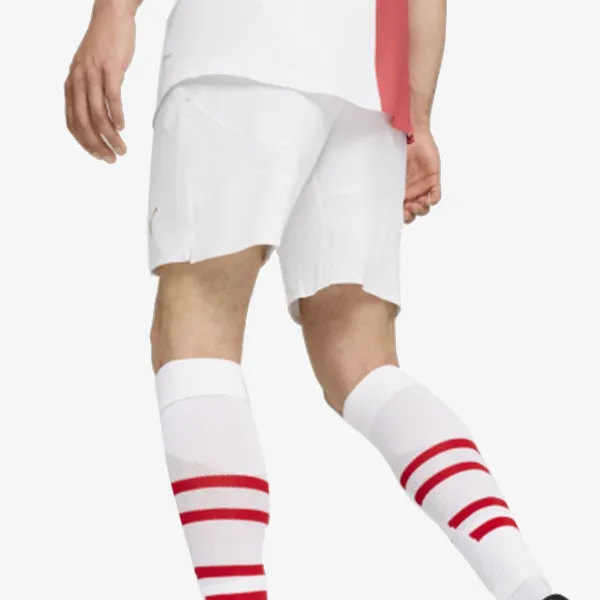 Puma SKS Shorts Promo - PUMA White-PUMA Red 