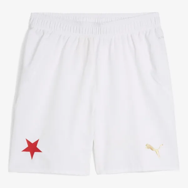 Puma SKS Shorts Promo - PUMA White-PUMA Red 
