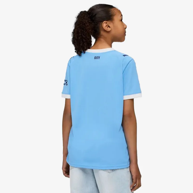 Puma MCFC Home Jersey Replica Jr Team Light B 