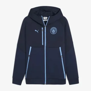 Puma MCFC PUMATECH FZ Hoodie Deep Navy-Team L 