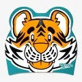 Speedo PRINTED CHARACTER CAP IU LTS ORANGE/GREE 