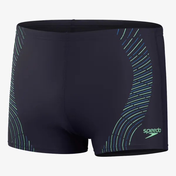 Speedo TECH PRNT ASHT AM NAVY/GREEN 