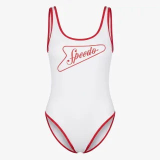 Speedo Solid Bound Scoop One Piece 