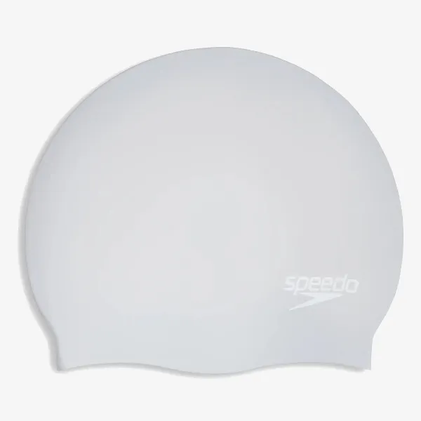 Speedo LONG HAIR CAP AU SILVER/WHITE 