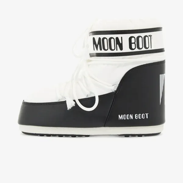 MOON BOOT MB ICON LOW NYLON WHITE 