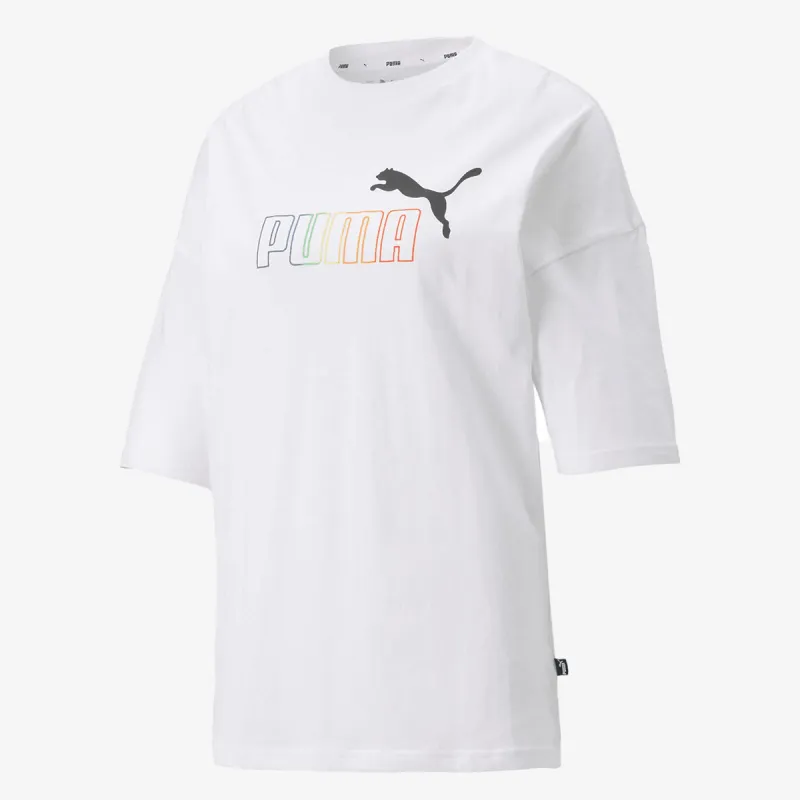 Puma ESS+ RAINBOW TEE 