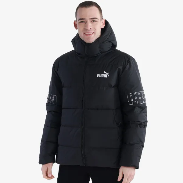 Puma PUMA POWER HOODED DOWN PUFFER 