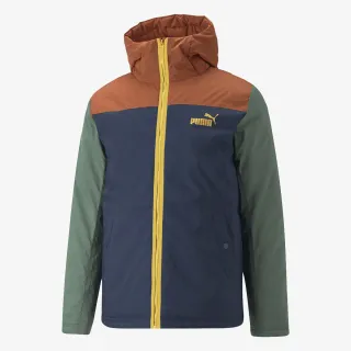 Puma PUMA COLOURBLOCK HOODED PADDED JACKET 