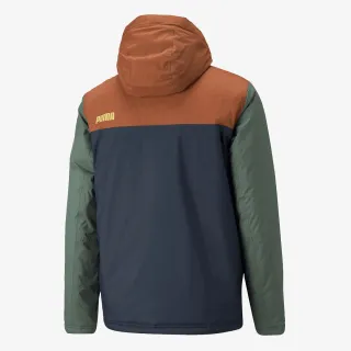 Puma PUMA COLOURBLOCK HOODED PADDED JACKET 