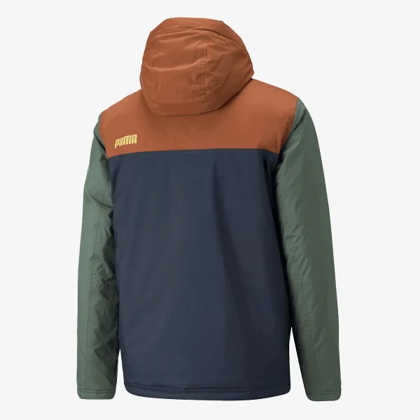 Puma PUMA COLOURBLOCK HOODED PADDED JACKET 