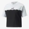 Puma PUMA POWER TAPE TEE PUMA WHITE 