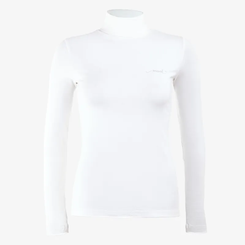 REUSCH REUSCH TURTLENECK PURE WOMEN, COTTON WHI 