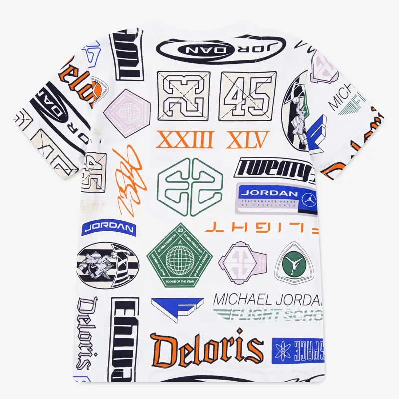 Nike JDB MJ ESS AOP SS TEE 