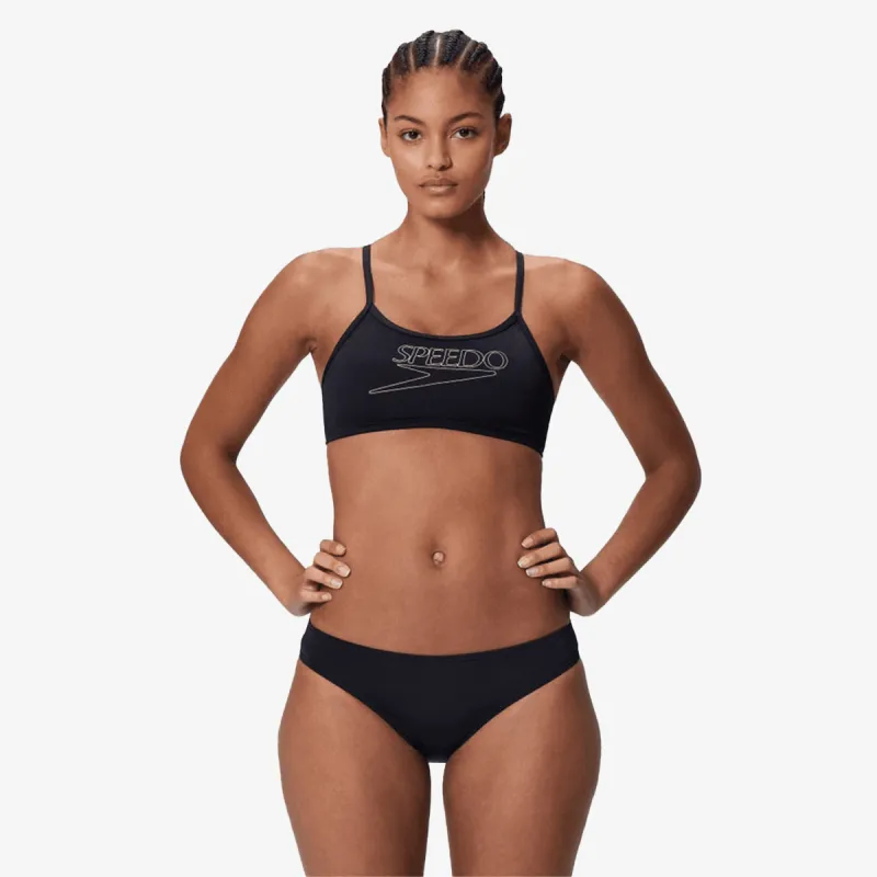 Speedo Endurance+ Logo Thin Strap Two Piece 